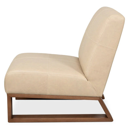 Fauteuil moderne blanc cappuccino