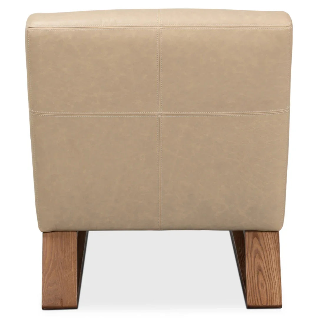Fauteuil moderne blanc cappuccino