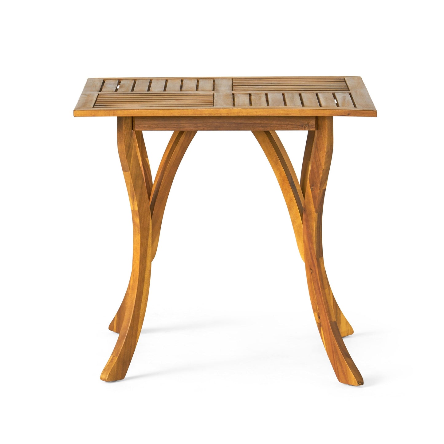 Ensemble de salle à manger d'extérieur Captef 5 pièces en bois d'acacia par Christopher Knight Home