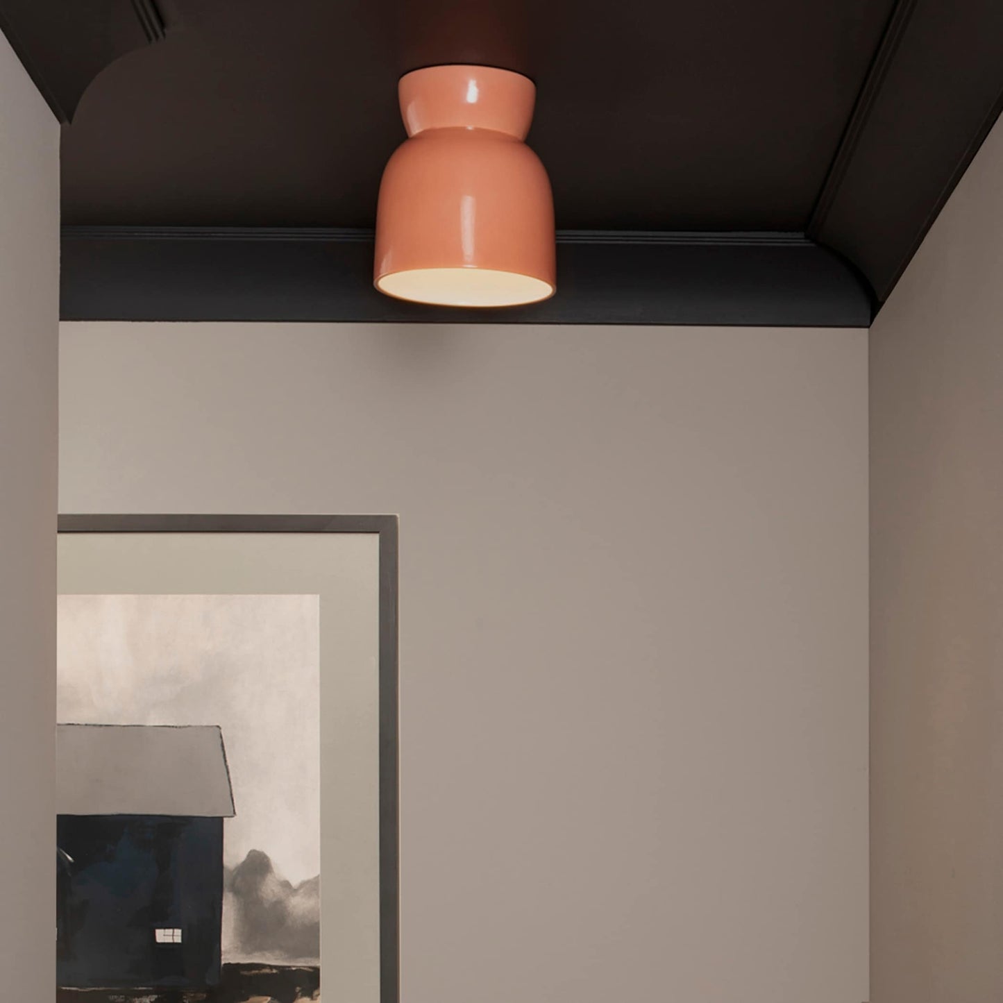 Sablier en céramique encastré