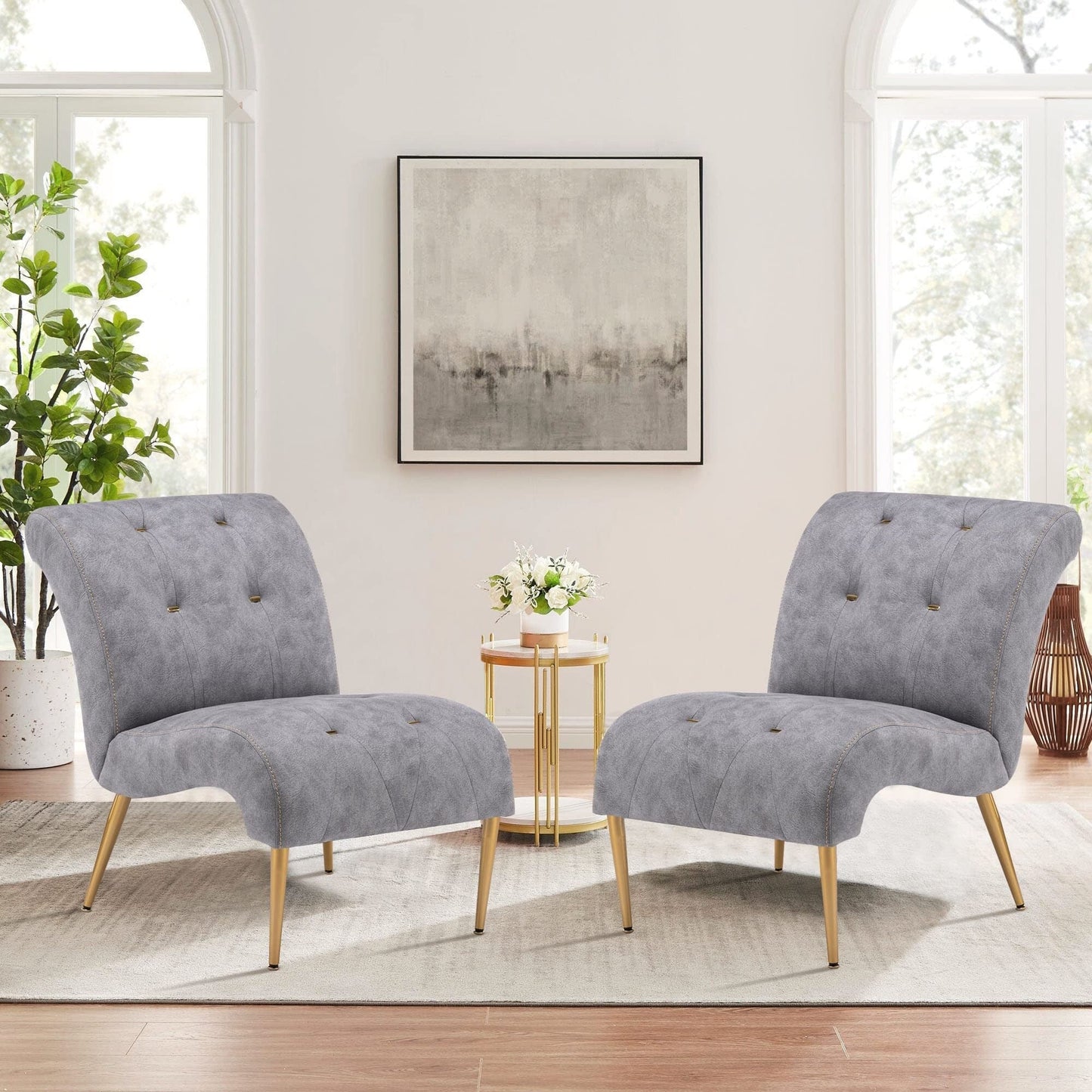 Chaise longue rembourrée pour chambre à coucher, salon