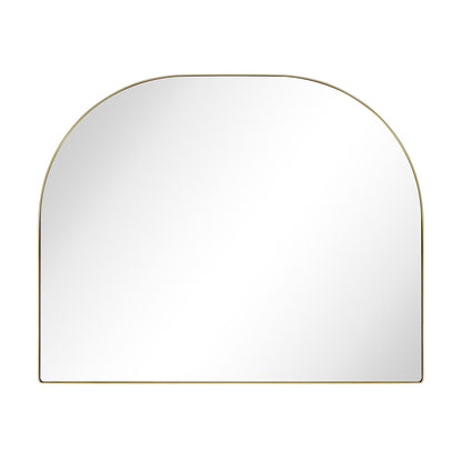 Grand miroir arqué TEHOME Dezerae pour manteau de cheminée, 40'' L x 32'' H