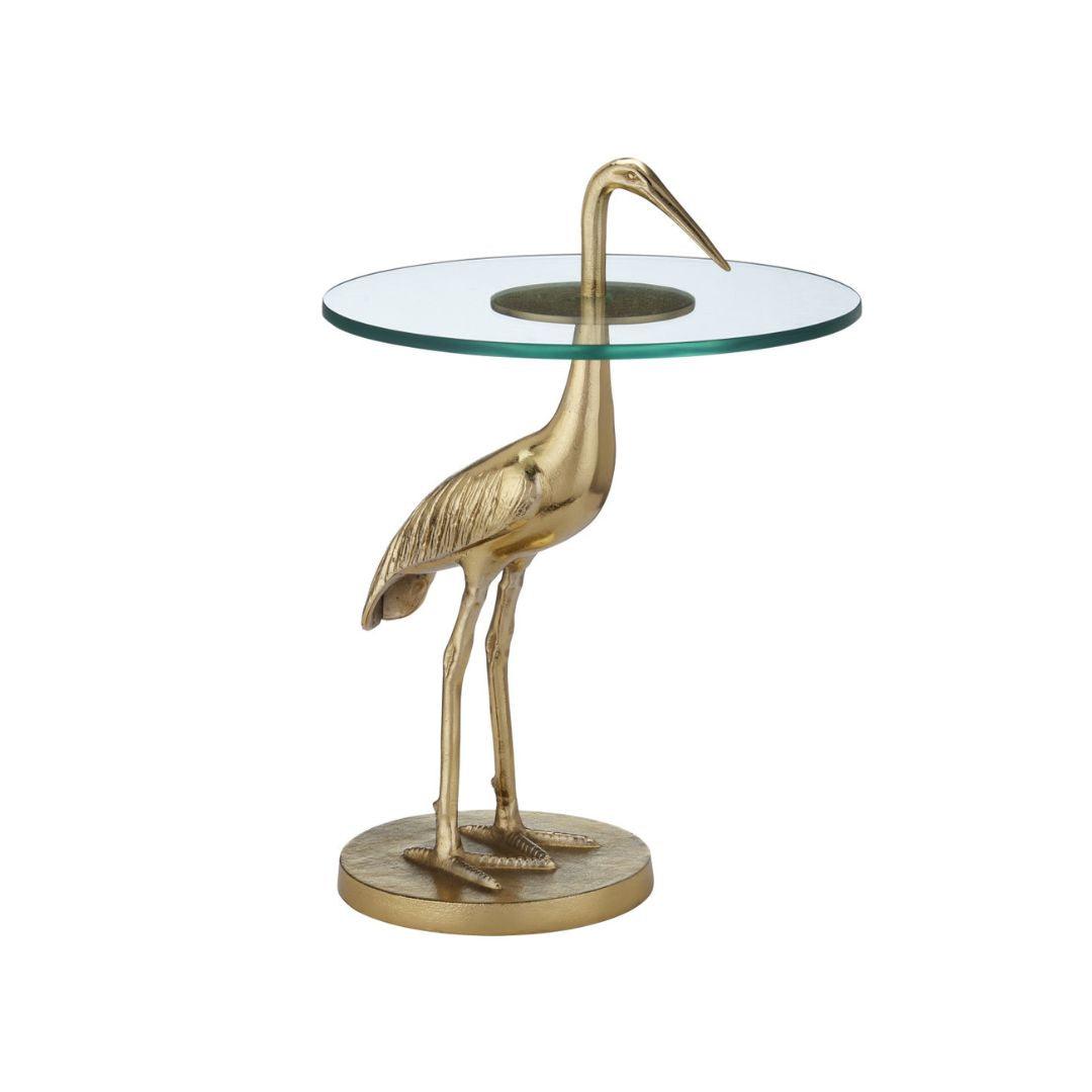 Table d'appoint Golden Crane