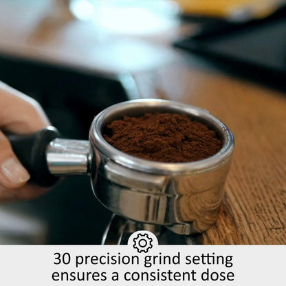 Cafetière expresso avec moulin, réservoir d'eau de 2,8 L