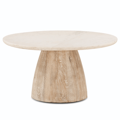 Table basse avec plateau en marbre Palm Springs