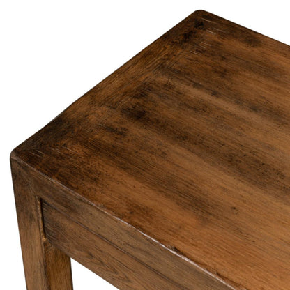 Table console en noyer français