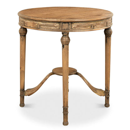 Table d'appoint rustique de style campagnard français