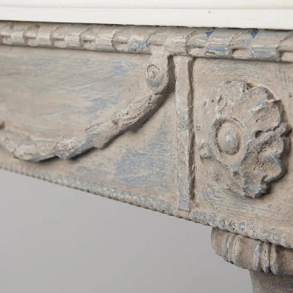 Console à rosace française