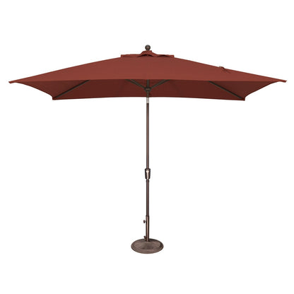 Parasol inclinable rectangulaire à bouton-poussoir SimplyShade Catalina de 10 pieds