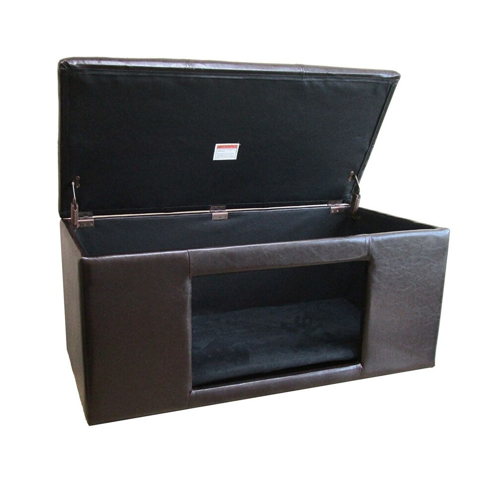 Banc pour lit pour animaux de compagnie HomePop