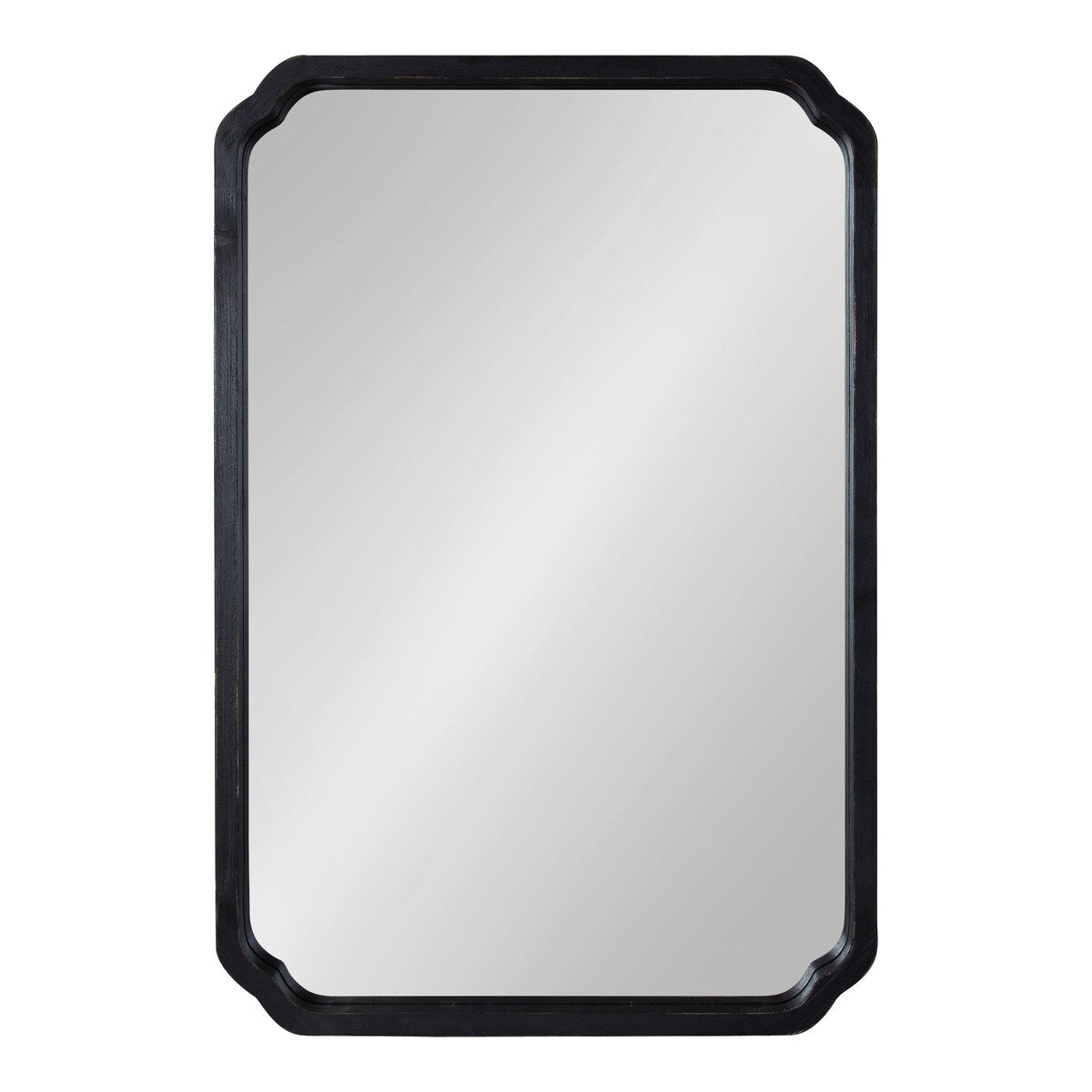 Miroir mural carré en bois Kate et Laurel Marston