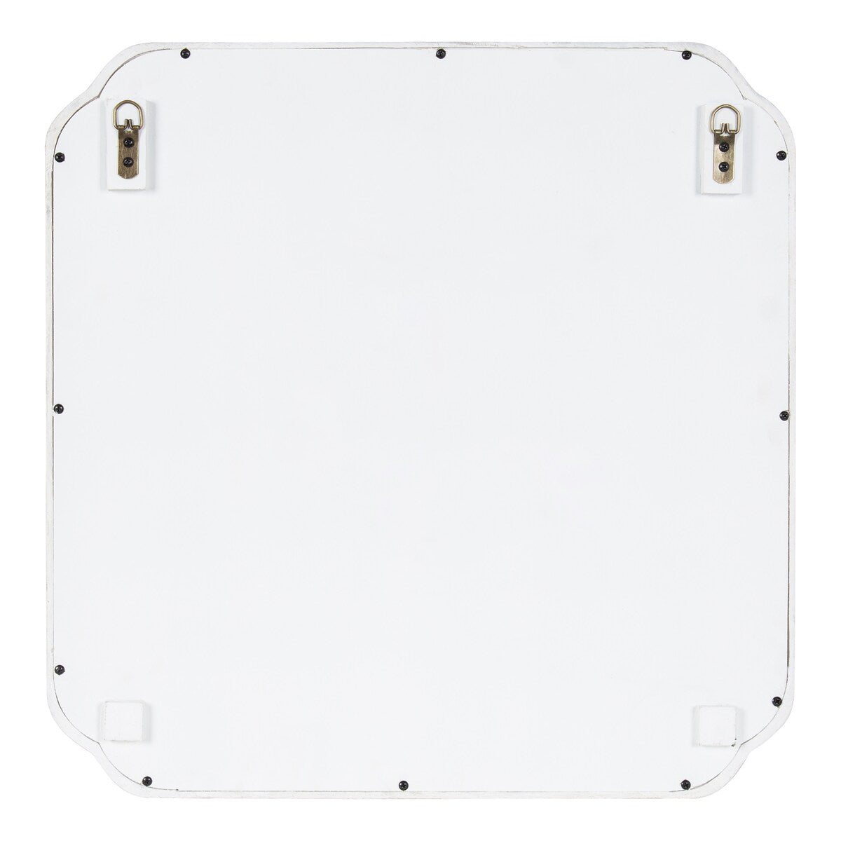 Miroir mural carré en bois Kate et Laurel Marston