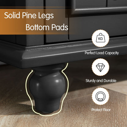 Buffet de cuisine, meuble bar à café, meuble de rangement d'appoint