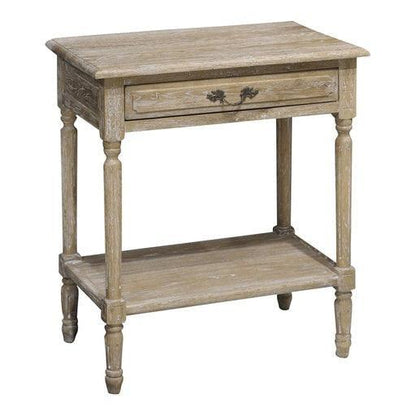 Table d'appoint à un tiroir de style provençal français