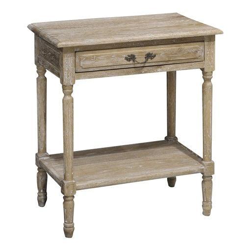 Table d'appoint à un tiroir de style provençal français