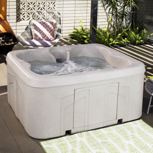 Spa Lifesmart LS100 4 personnes 13 jets 110 V Plug and Play avec éclairage LED sous-marin