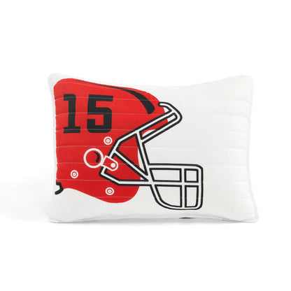 Couette surdimensionnée réversible pour enfants Lush Decor à motif de football américain