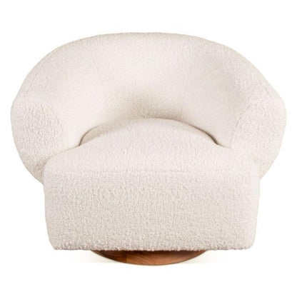 Chaise pivotante Luxe Cream Boucle