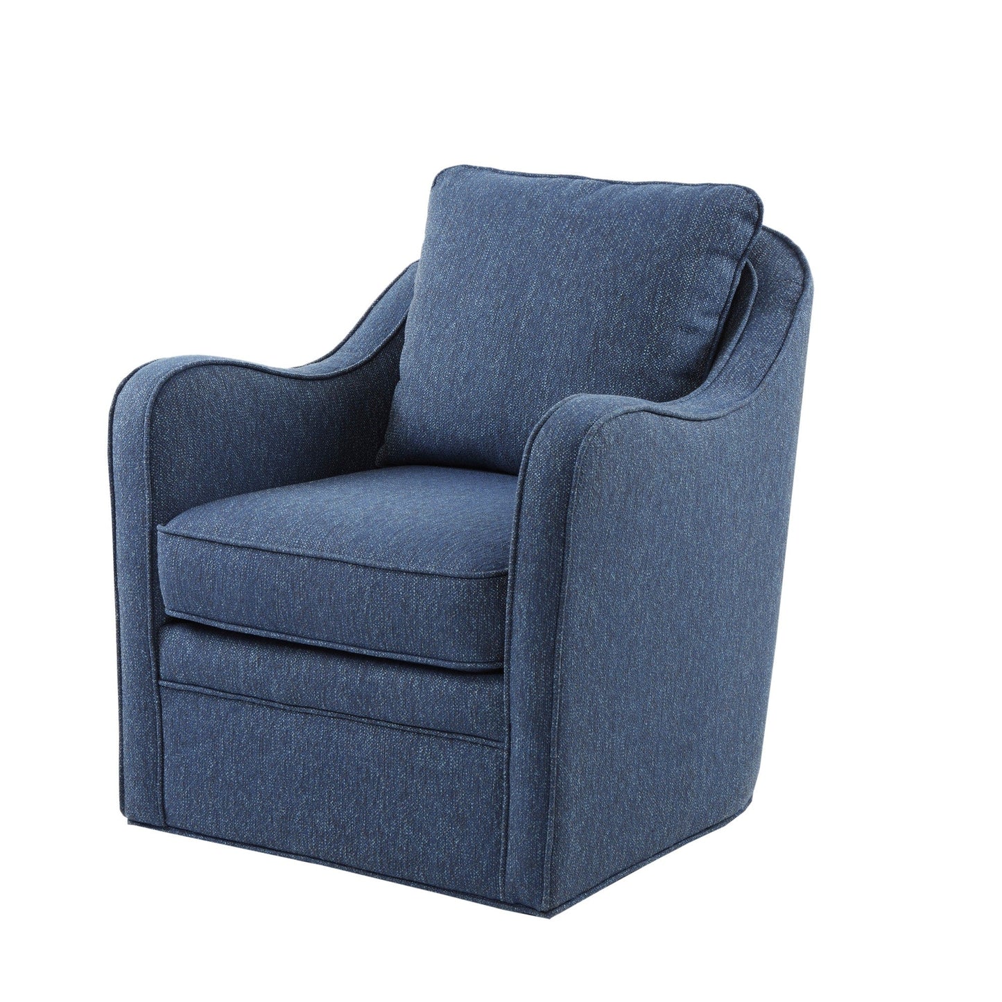 Fauteuil pivotant incurvé rembourré Madison Park Betty