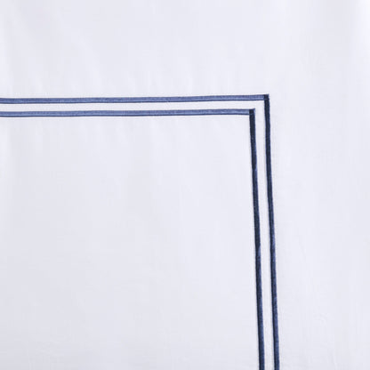 Parure de lit Madison Park Signature 500 fils au pouce carré, 100 % satin de coton brodé, collection de luxe