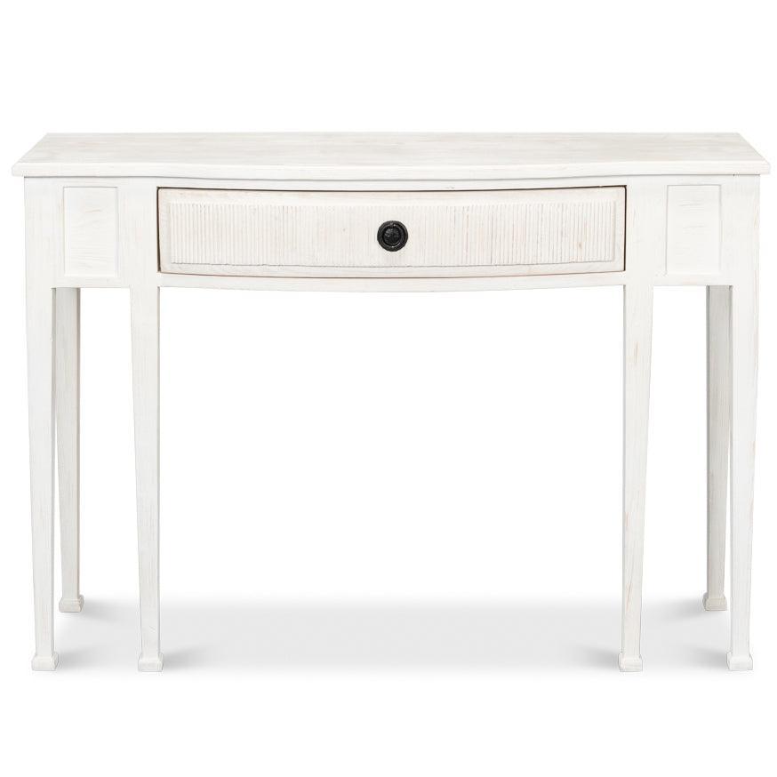 Table console Bungalow blanche