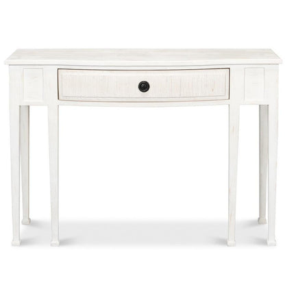Table console Bungalow blanche