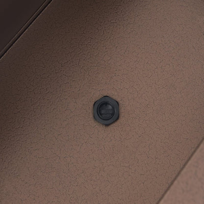 Jardinière métallique robuste pour plantes d'extérieur, 96 x 25 x 76 cm (L x l x H) - 96 x 76 x 25 cm (l x l x H)