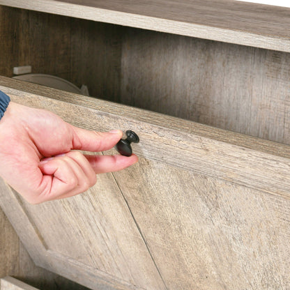 Meuble de rangement à chaussures Moasis avec 2 compartiments pour entrée et couloir