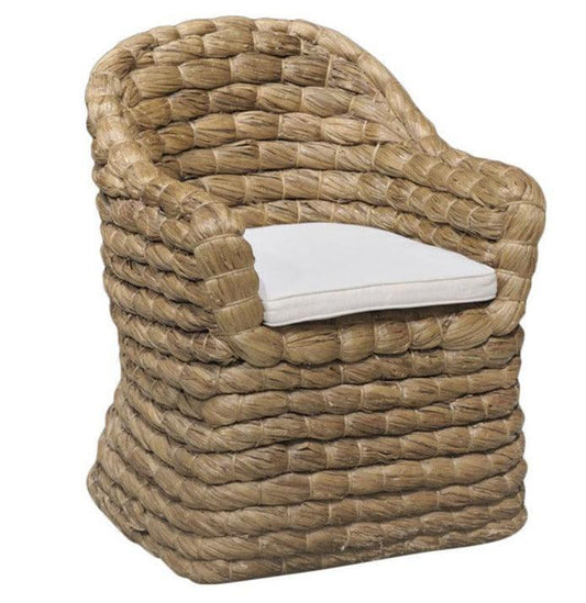 Chaise en jonc de mer naturel Havana