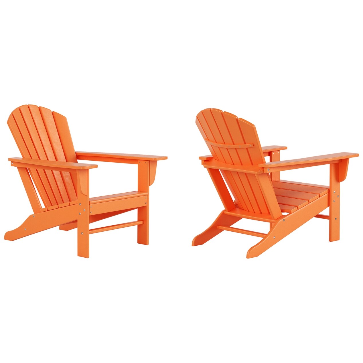 Chaises Adirondack Polytrends Altura Outdoor écologiques toutes saisons (lot de 2)