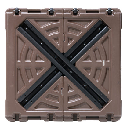 Base de parasol déporté Pellebant de 220 lb avec roulettes - N/A