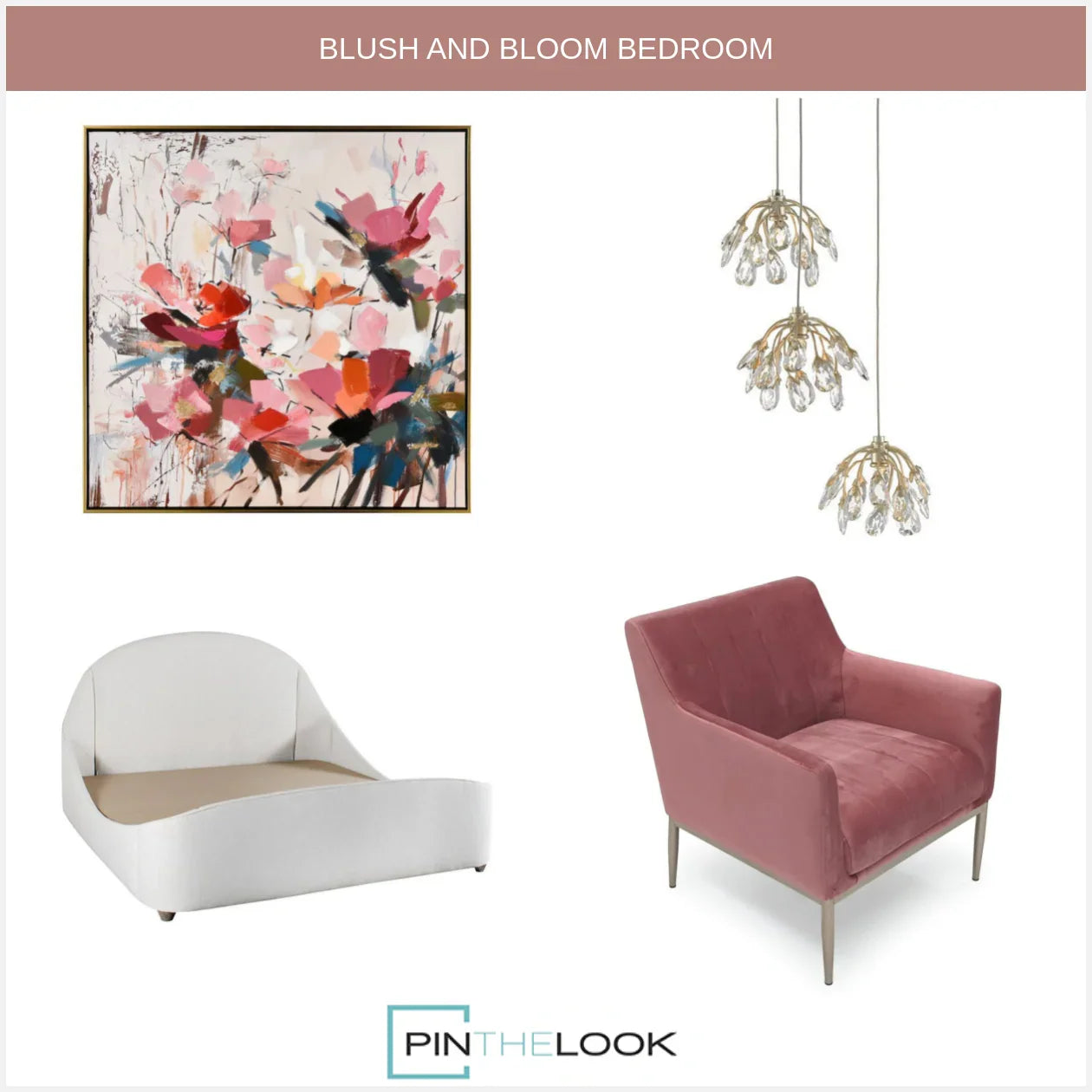 Fauteuil d'appoint en velours rose mauve