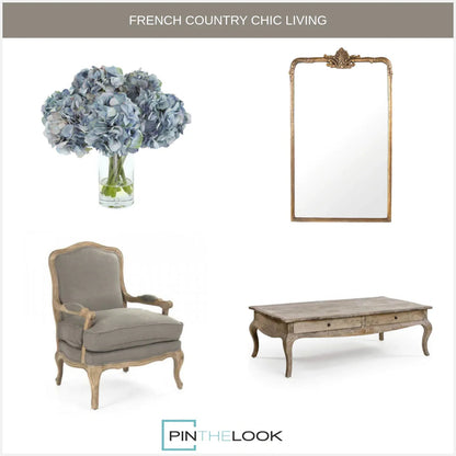 Fauteuil Bastille gris français