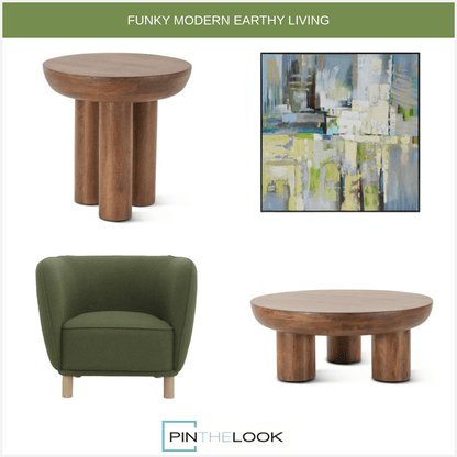 Table d'appoint Lolo Mid-Century
