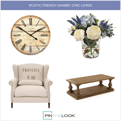 Chaise Provence cloutée