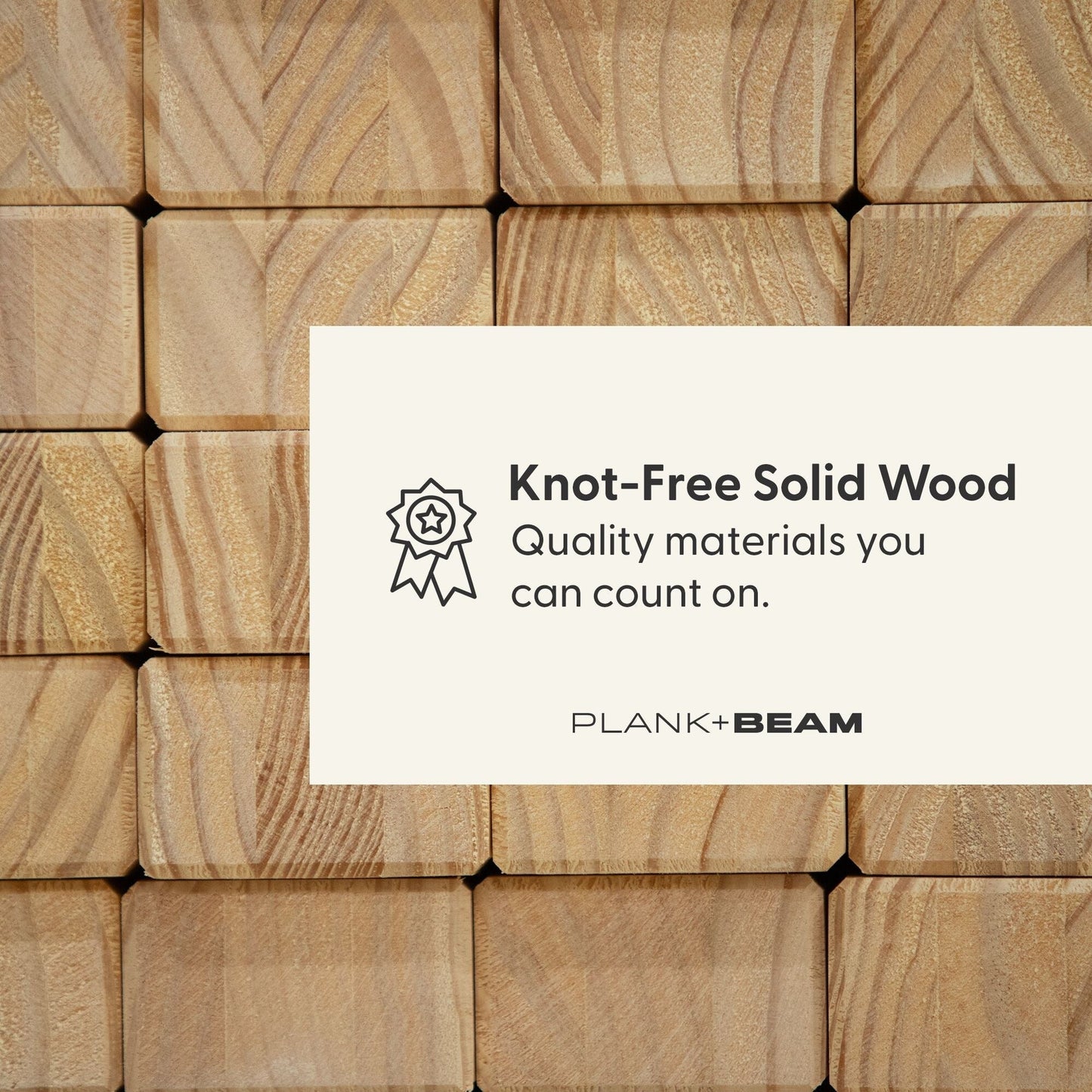 Console moderne en planches et poutres - 46