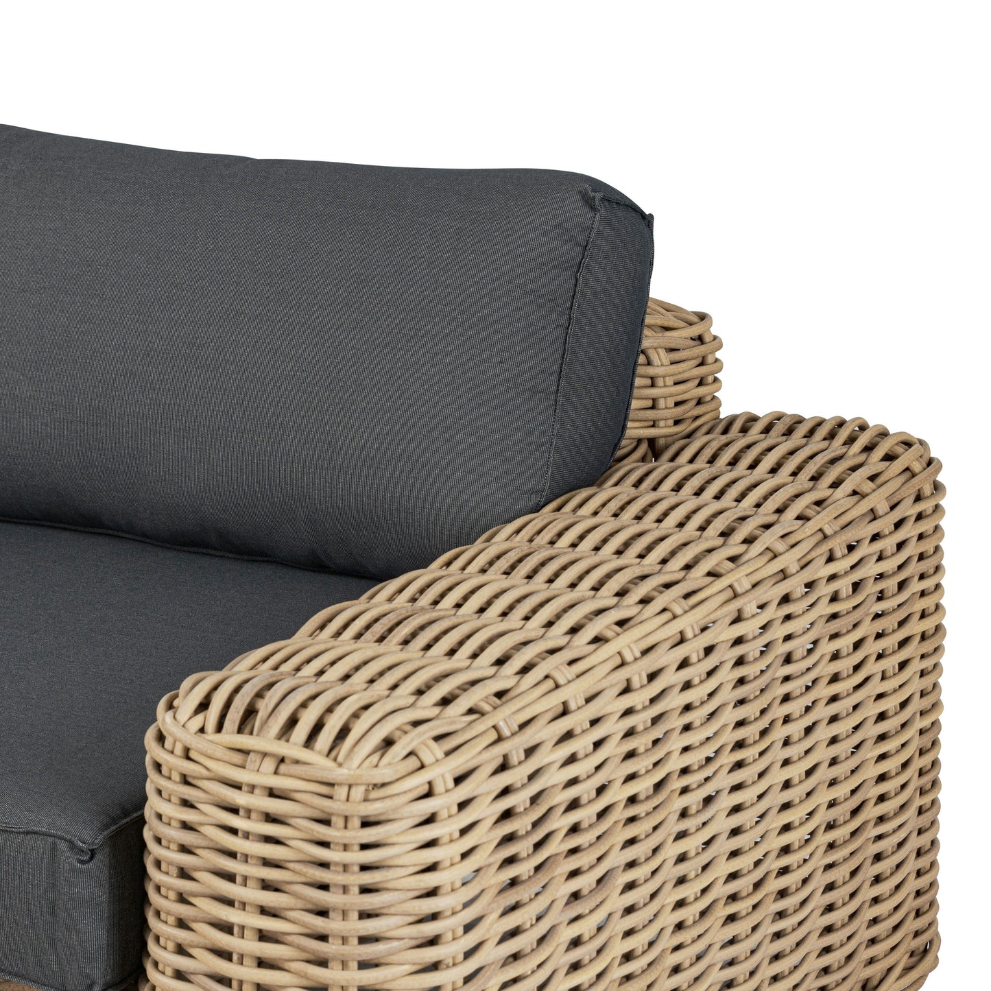 Ensemble de salon d'angle d'extérieur/terrasse Poly &amp; Bark Puglia avec table basse