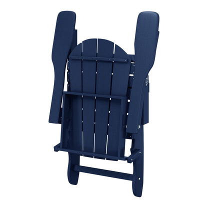 Chaises pliantes Adirondack Polytrends Laguna résistantes aux intempéries (lot de 2)
