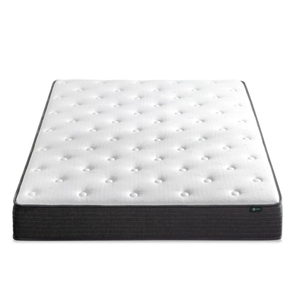 Matelas hybride à ressorts ensachés Priage by ZINUS Comfort Essential de 8 pouces