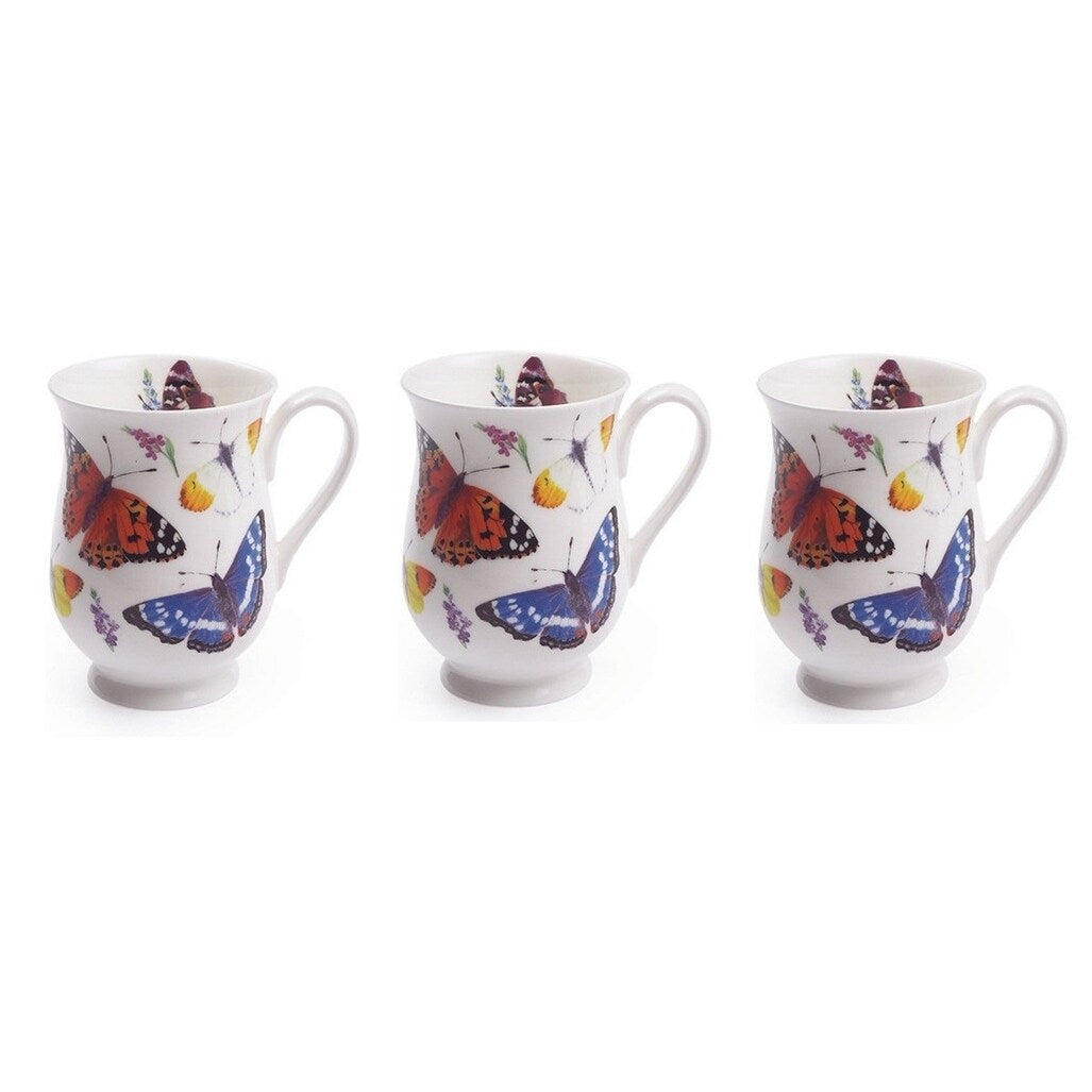 Tasse Roy Kirkham Eleanor Jardin de papillons (lot de 6)