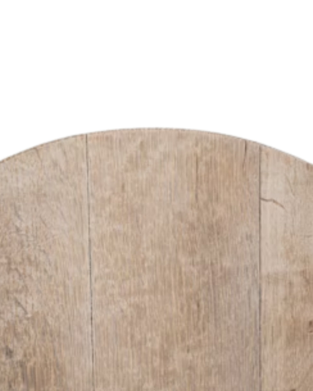 Table basse rustique avec base en fer, vers 1940