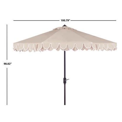 Parasol élégant SAFAVIEH Gebbine de 9 pieds