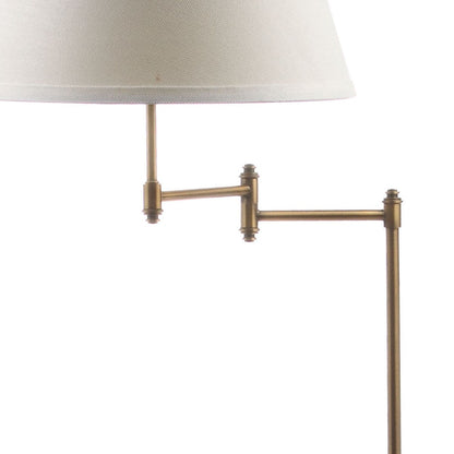 Lampadaire pivotant doré SAFAVIEH Lighting Tracee de 60 pouces - 16 x 16 x 54,5-68,5 - 16 L x 16 P x 69 H