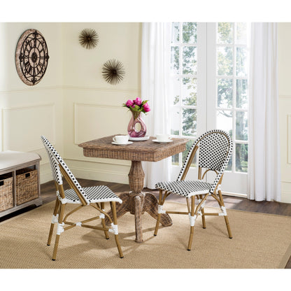 Chaise de salle à manger empilable SAFAVIEH Marolyn (lot de 2) - 18 L x 22 P x 35 H