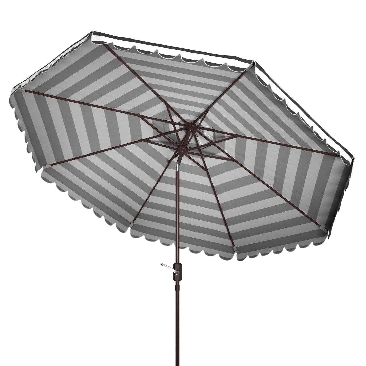 Parapluie rond à manivelle SAFAVIEH Outdoor Jaylee 11 pieds