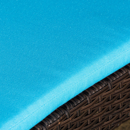 Ensemble de coussins d'extérieur Salem pour chaise longue - Coussins uniquement (lot de 2) par Christopher Knight Home - 79,25 L x 27,50 l x 1,50 H