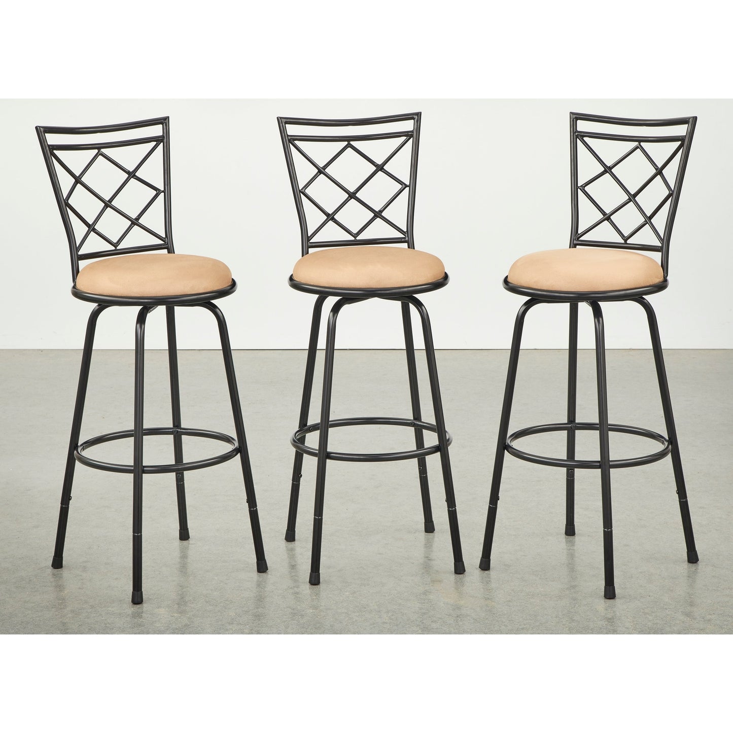 Tabourets pivotants à hauteur réglable Alyssa Simple Living (lot de 3)