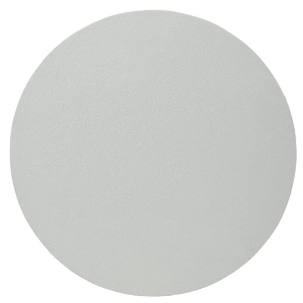 Table basse d'extérieur ronde blanche Tambor