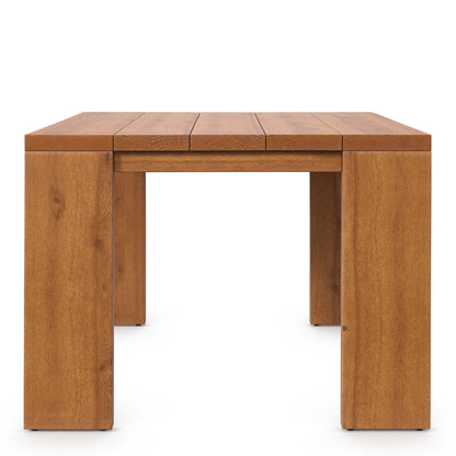 Ensemble de meubles de patio extérieur en bois d'acacia Tahoe 5 pièces