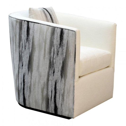 Fauteuil d'appoint pivotant Tuxe Barrel